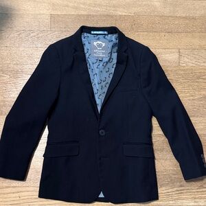 Appaman Black Single-Breasted Boys' Blazer size 8